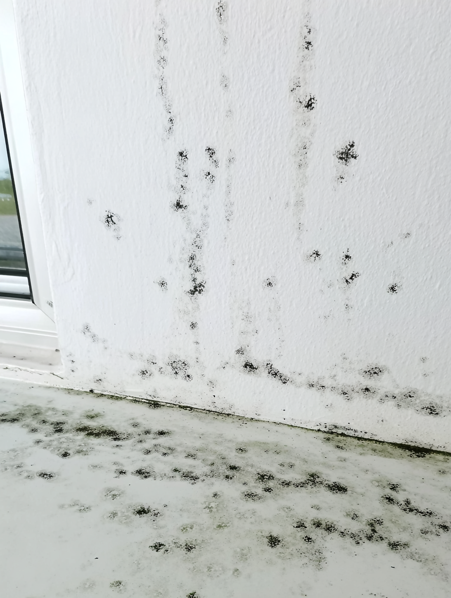 Schimmelbildung durch undichte Fenster